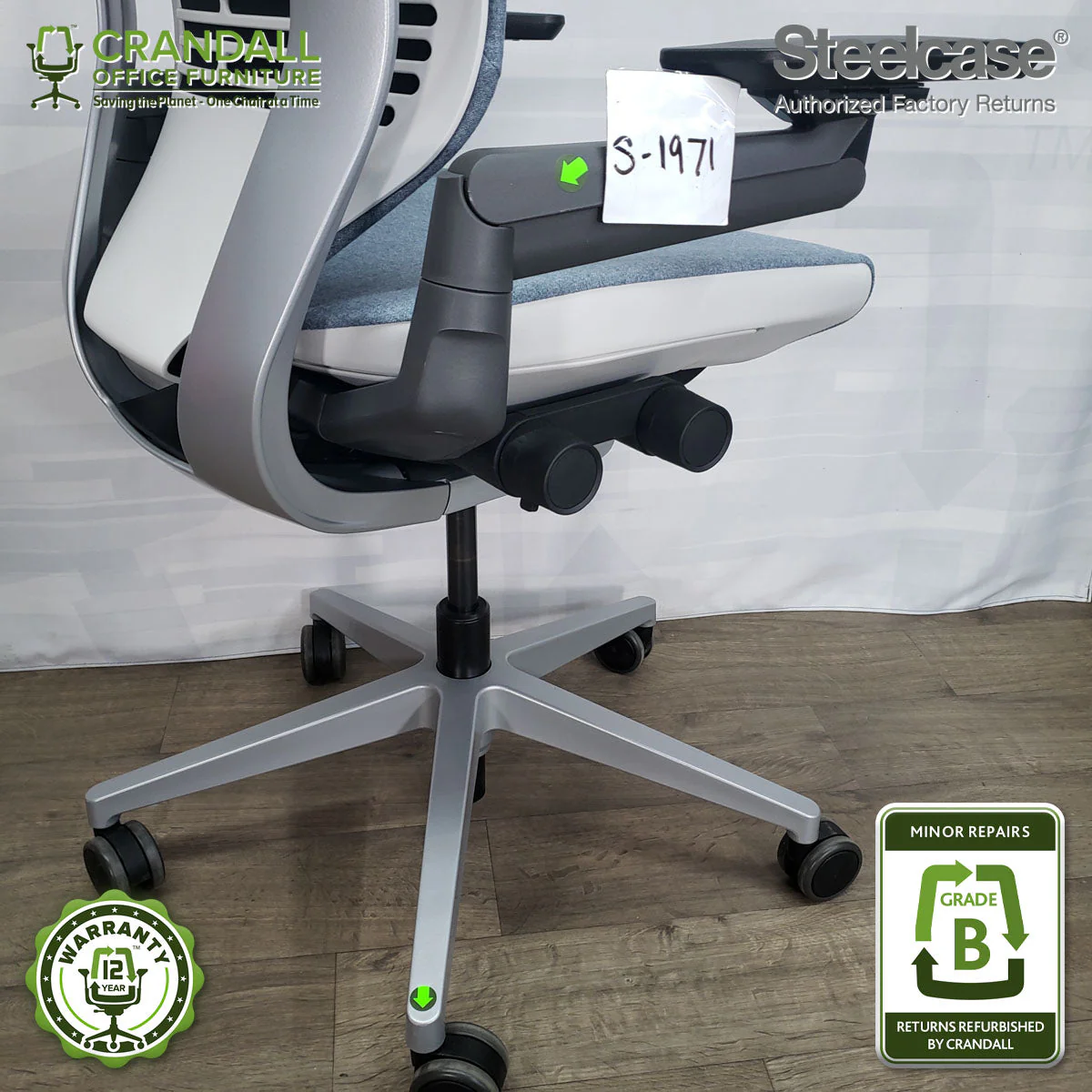 S-1971 - Steelcase Gesture - Grade B - Image 3