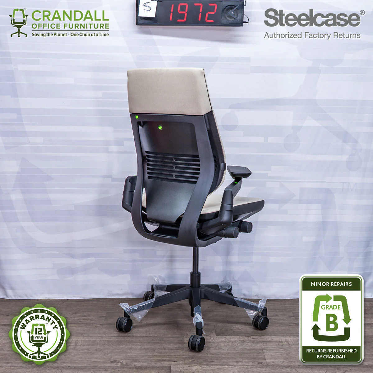S-1972 - Steelcase Gesture - Grade B - Image 2