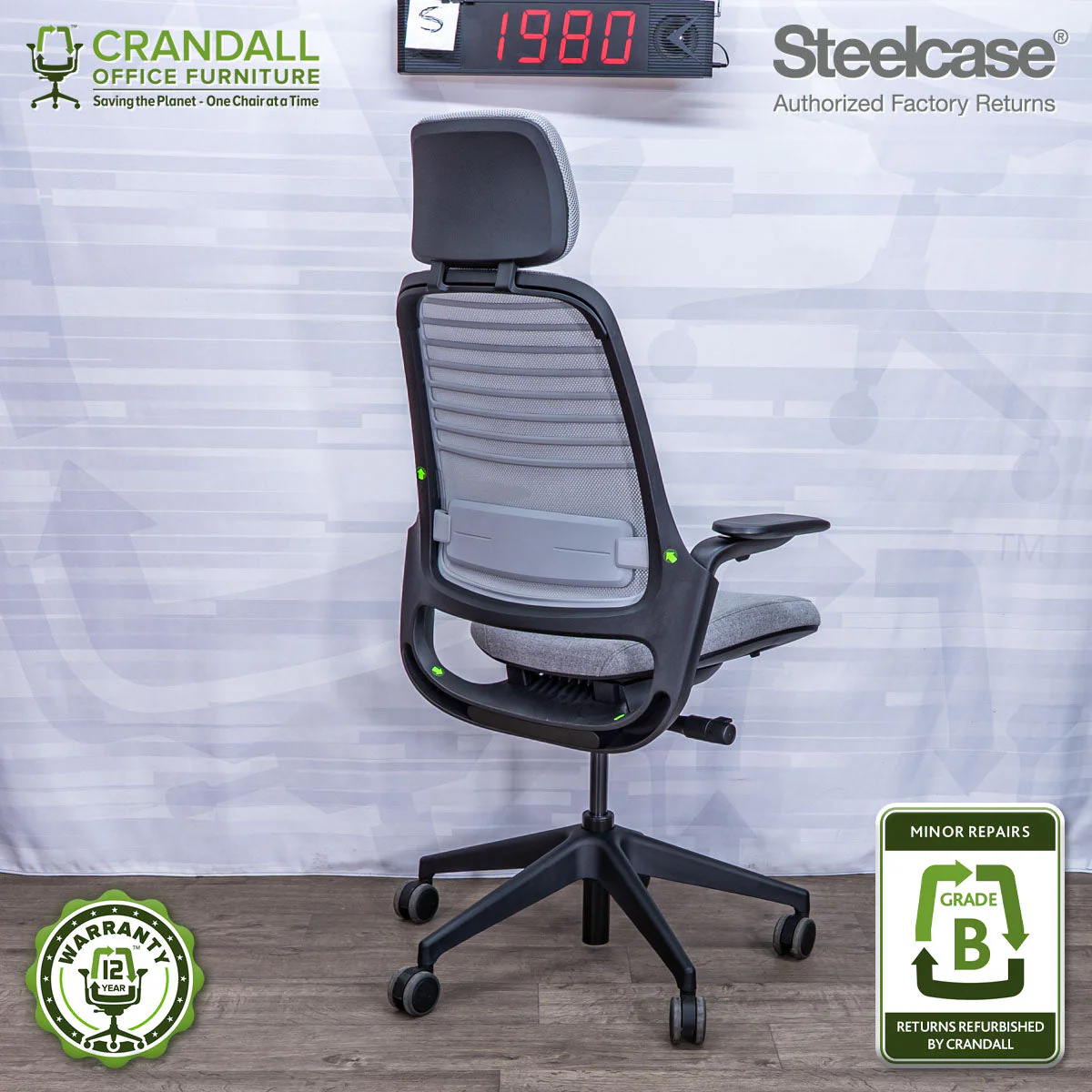 S-1980 - Steelcase Series 1 - Grade B - Image 2