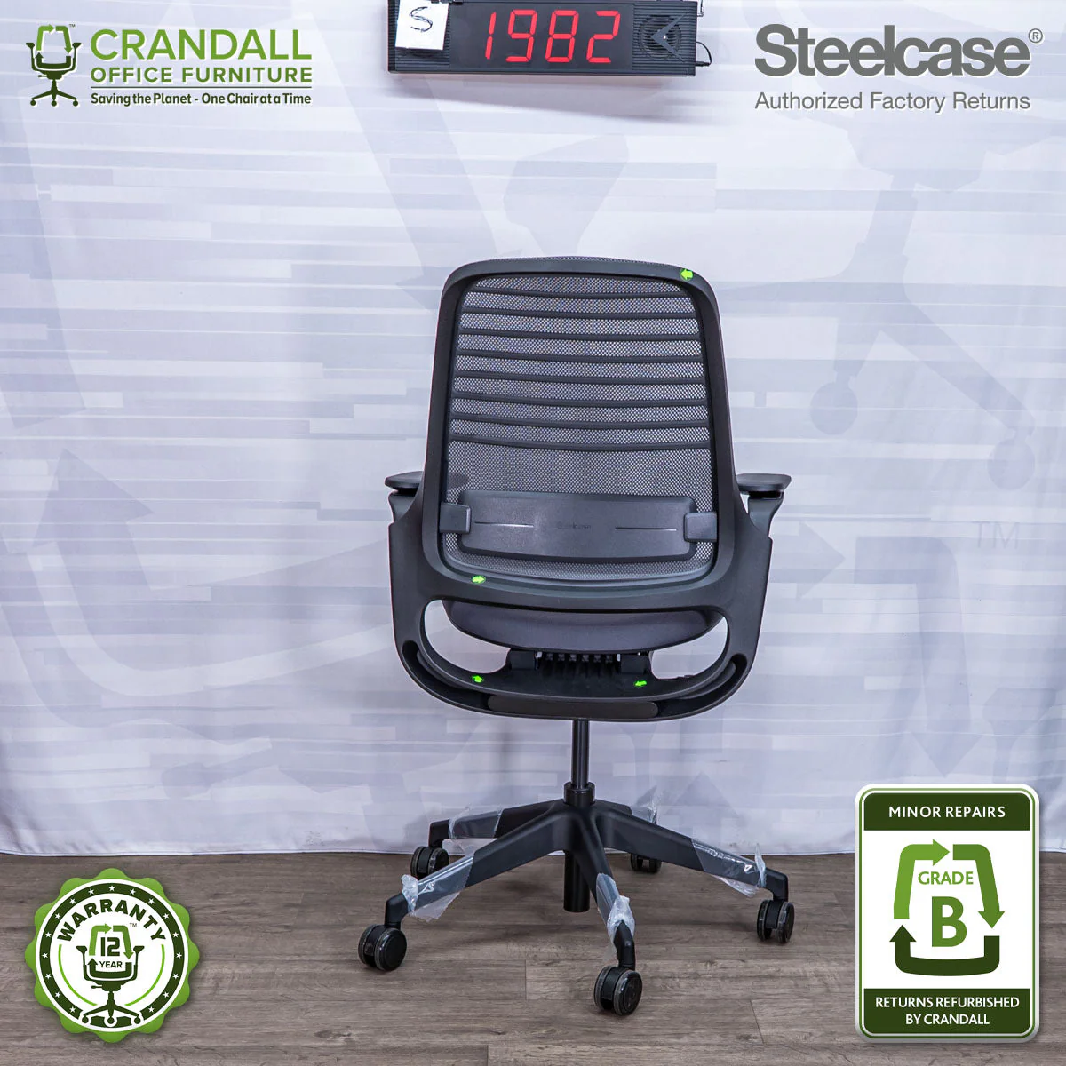 S-1982 - Steelcase Series 1 - Grade B - Image 2