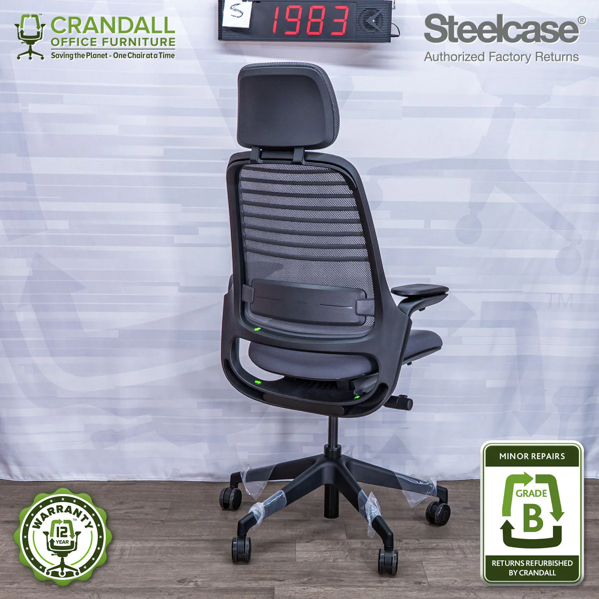 S-1983 - Steelcase Series 1 - Grade B - Image 2