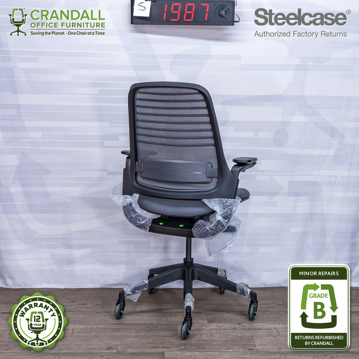 S-1987 - Steelcase Series 1 - Grade B - Image 2