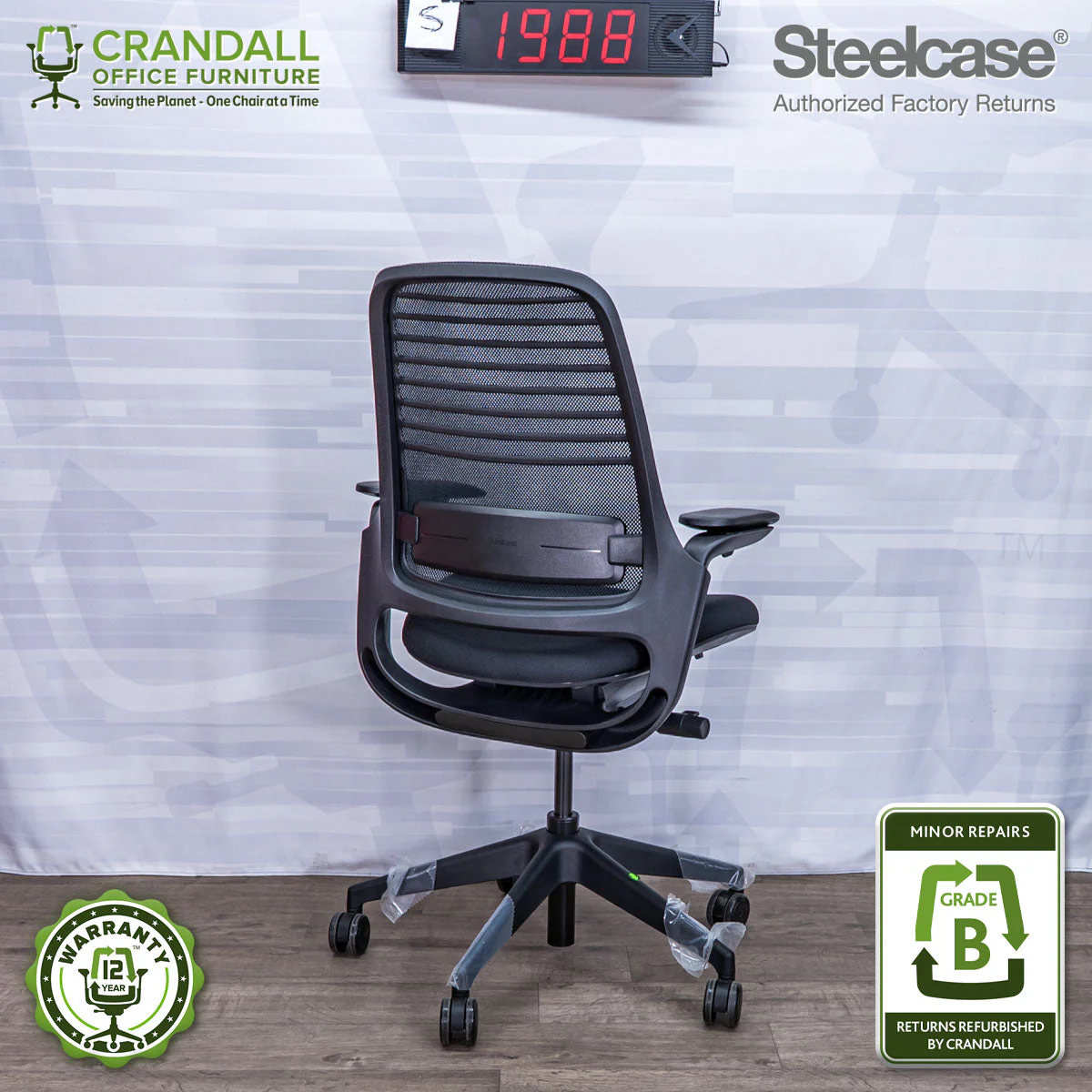 S-1988 - Steelcase Series 1 - Grade B - Image 2