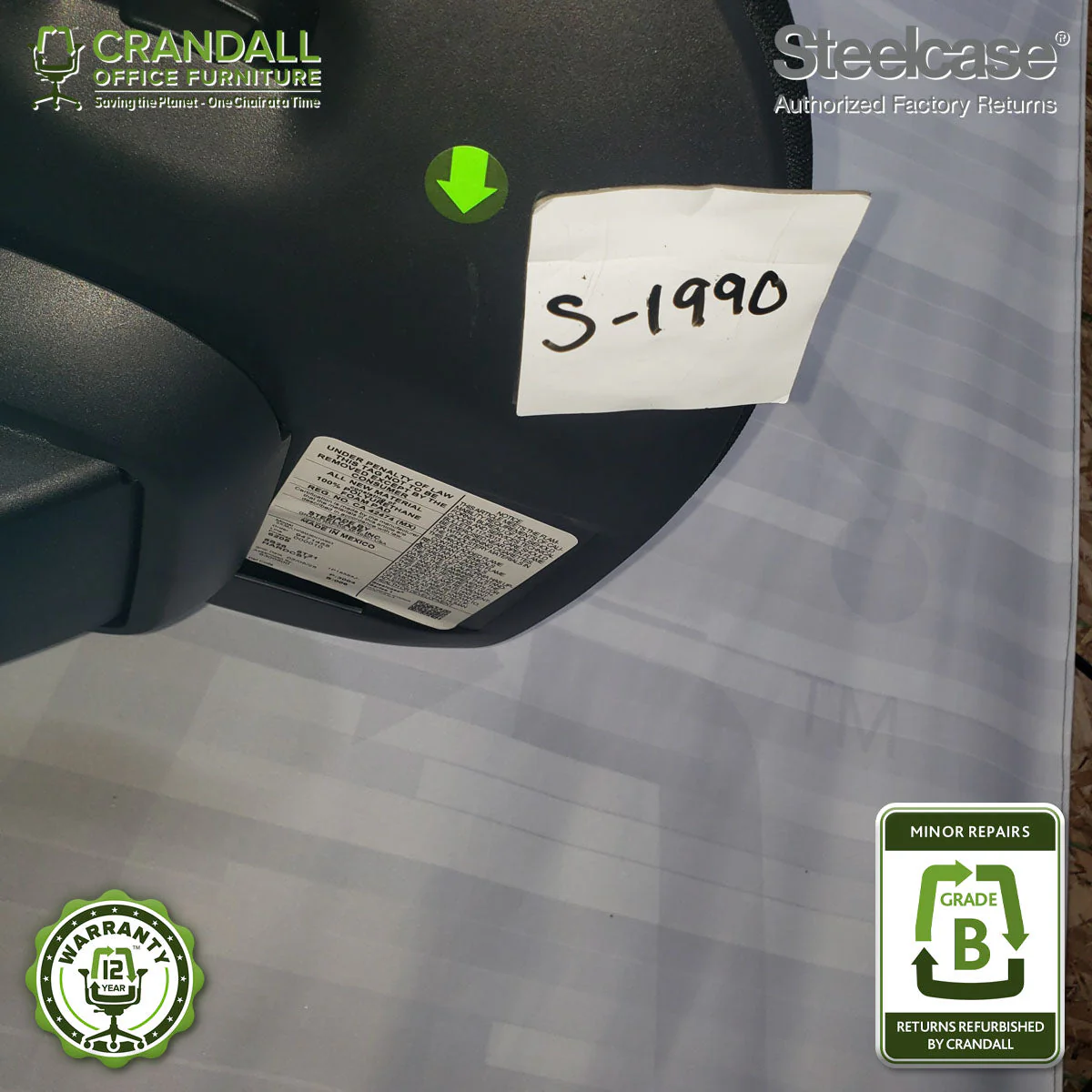 S-1990 - Steelcase Series 1 - Grade B - Image 4