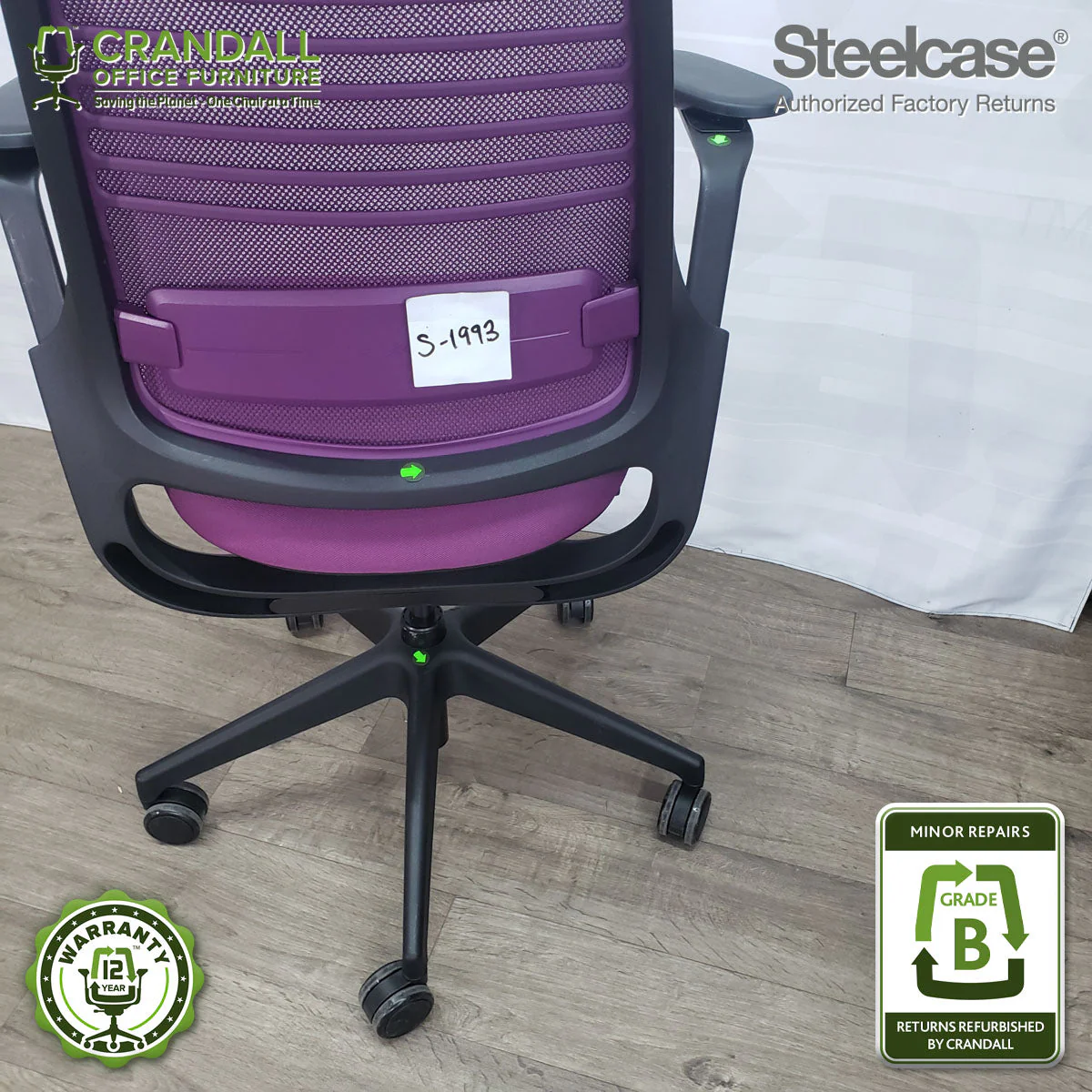 S-1993 - Steelcase Series 1 - Grade B - Image 3