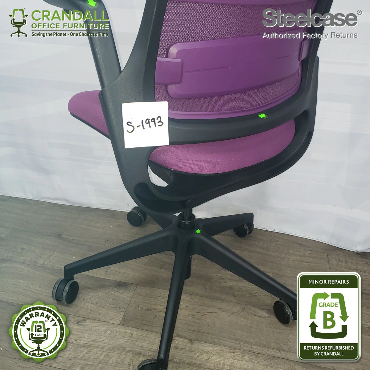 S-1993 - Steelcase Series 1 - Grade B - Image 4