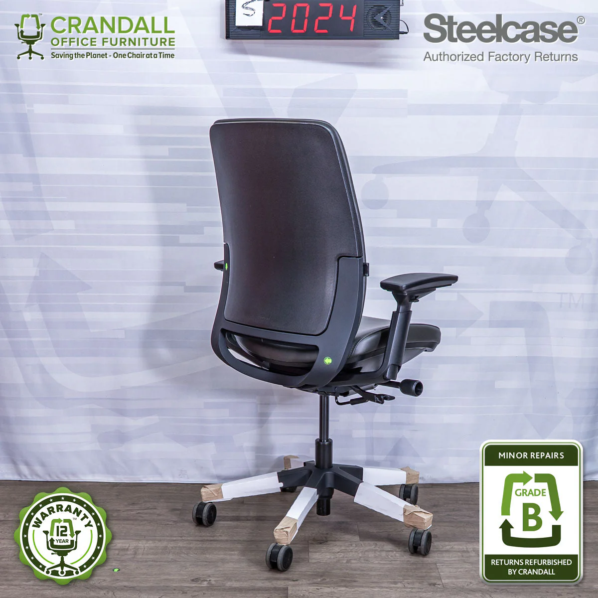 S-2024 - Steelcase Amia - Grade B - Image 2