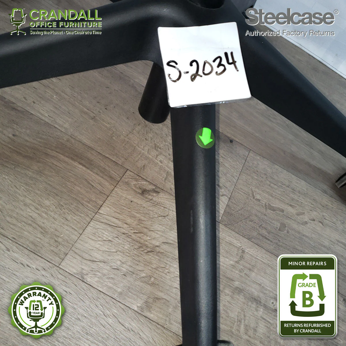 S-2034 - Steelcase Series 2 - Grade B - Image 4