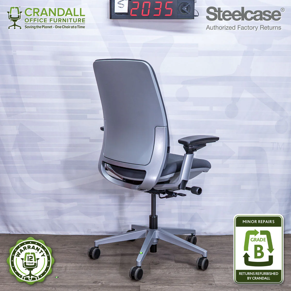 S-2035 - Steelcase Amia - Grade B - Image 2