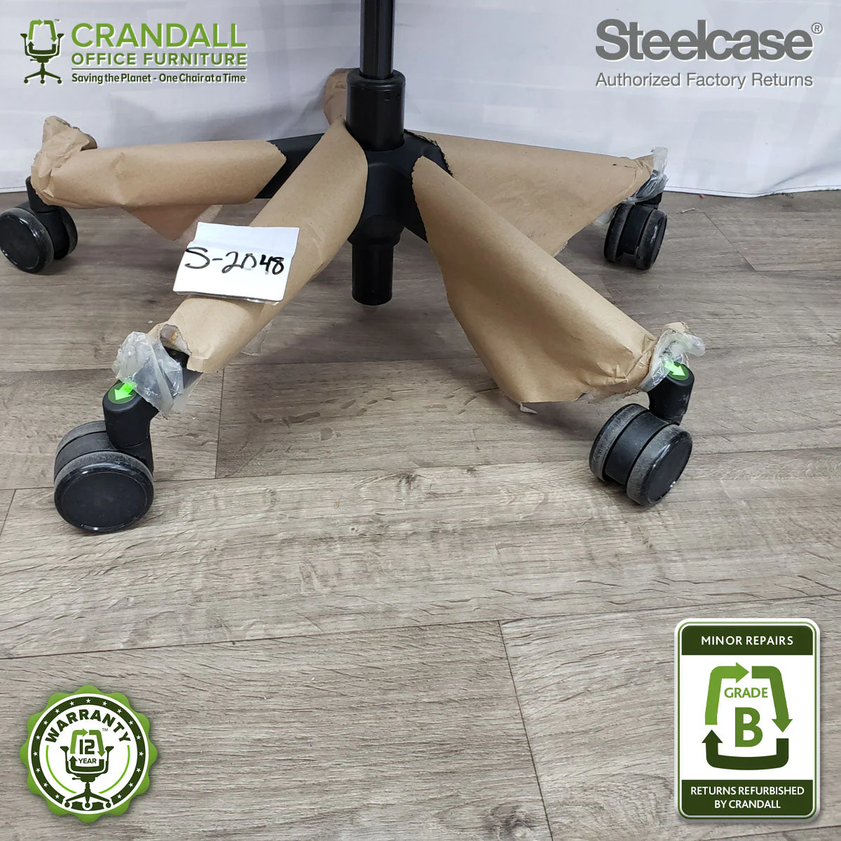 S-2048 - Steelcase V2 Think - Grade B - Image 4