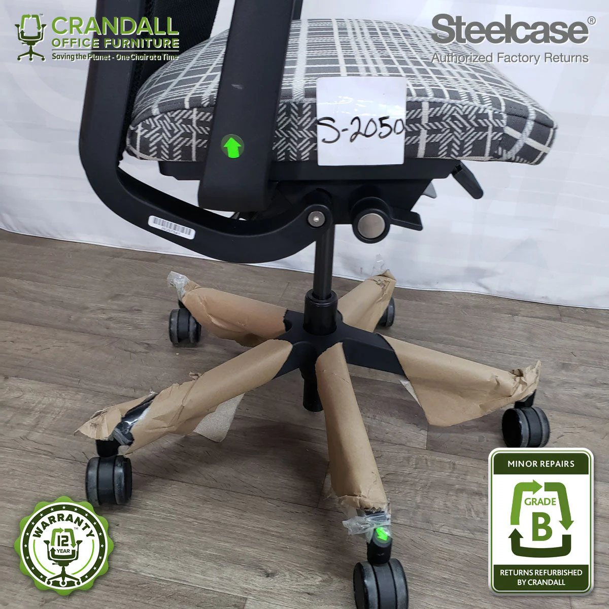 S-2050 - Steelcase V2 Think - Grade B - Image 4