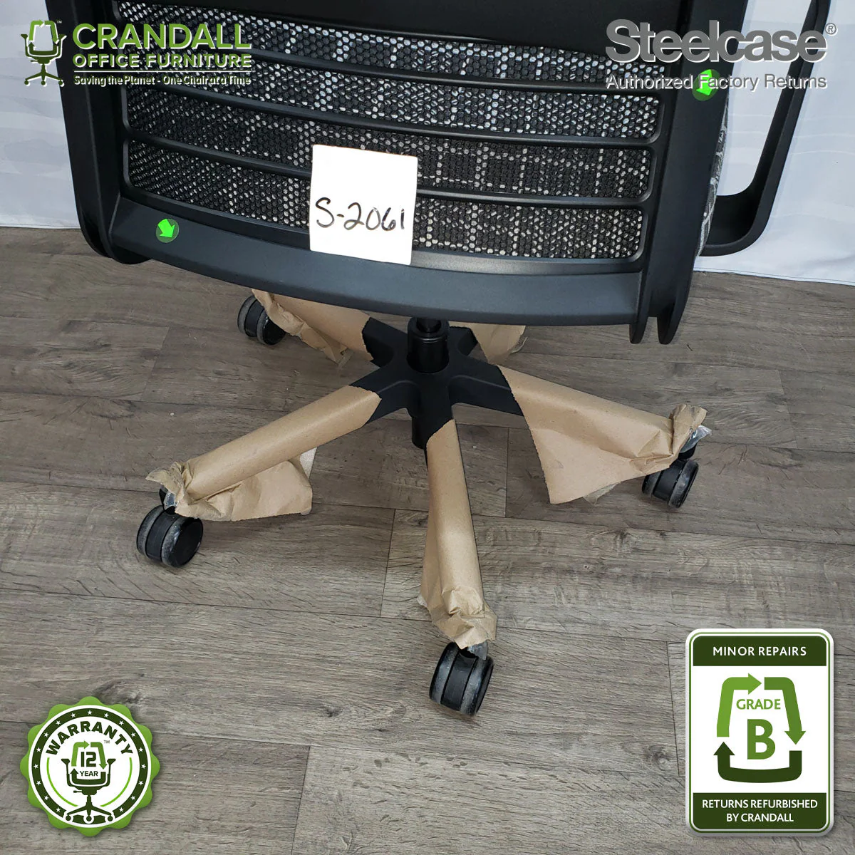 S-2061 - Steelcase V2 Think - Grade B - Image 3