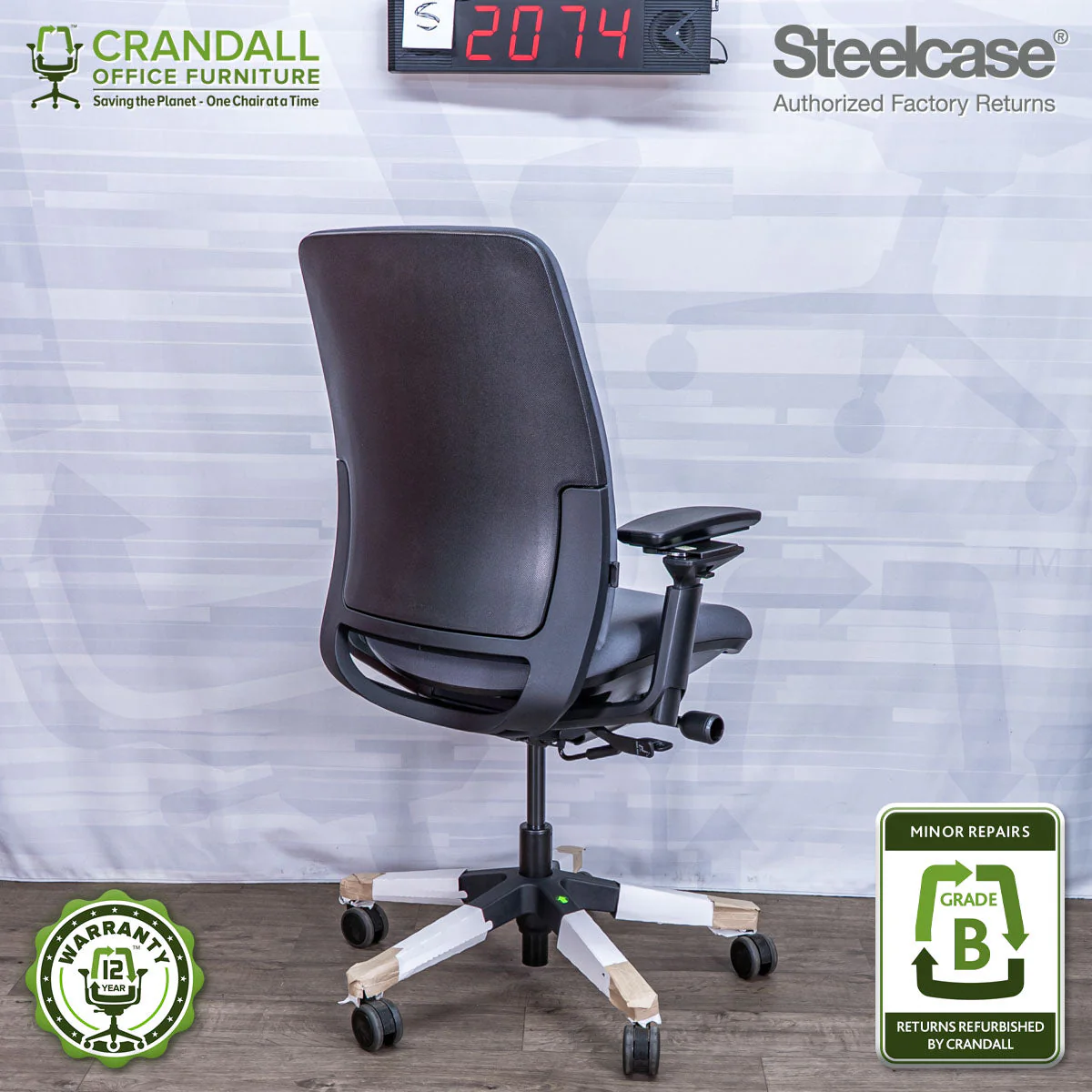 S-2074 - Steelcase Amia - Grade B - Image 2