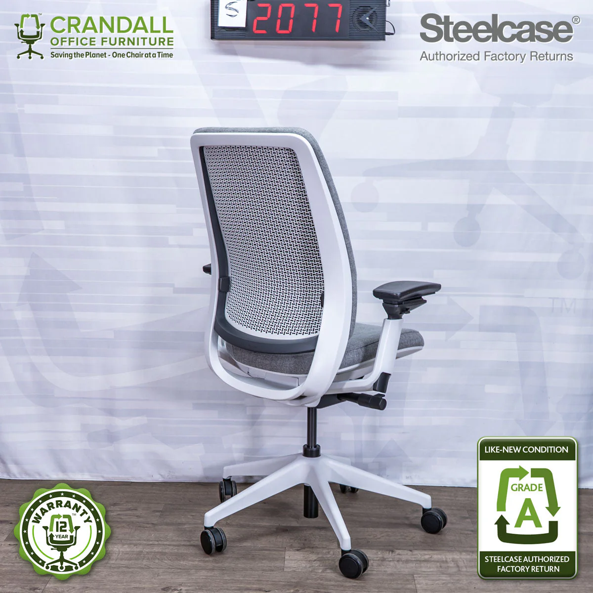 S-2077 - Steelcase Series 2 - Grade A - Image 2