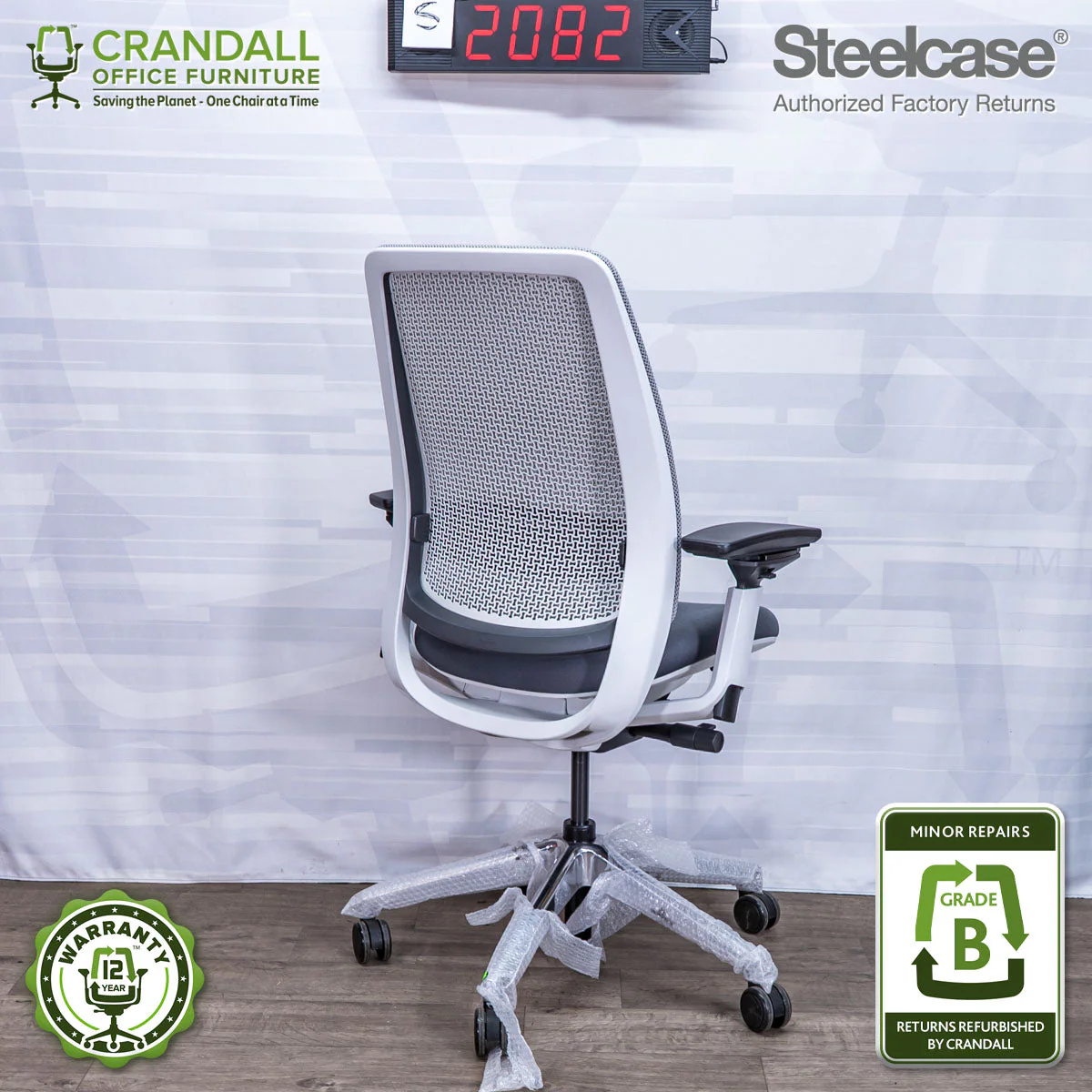 S-2082 - Steelcase Series 2 - Grade B - Image 2