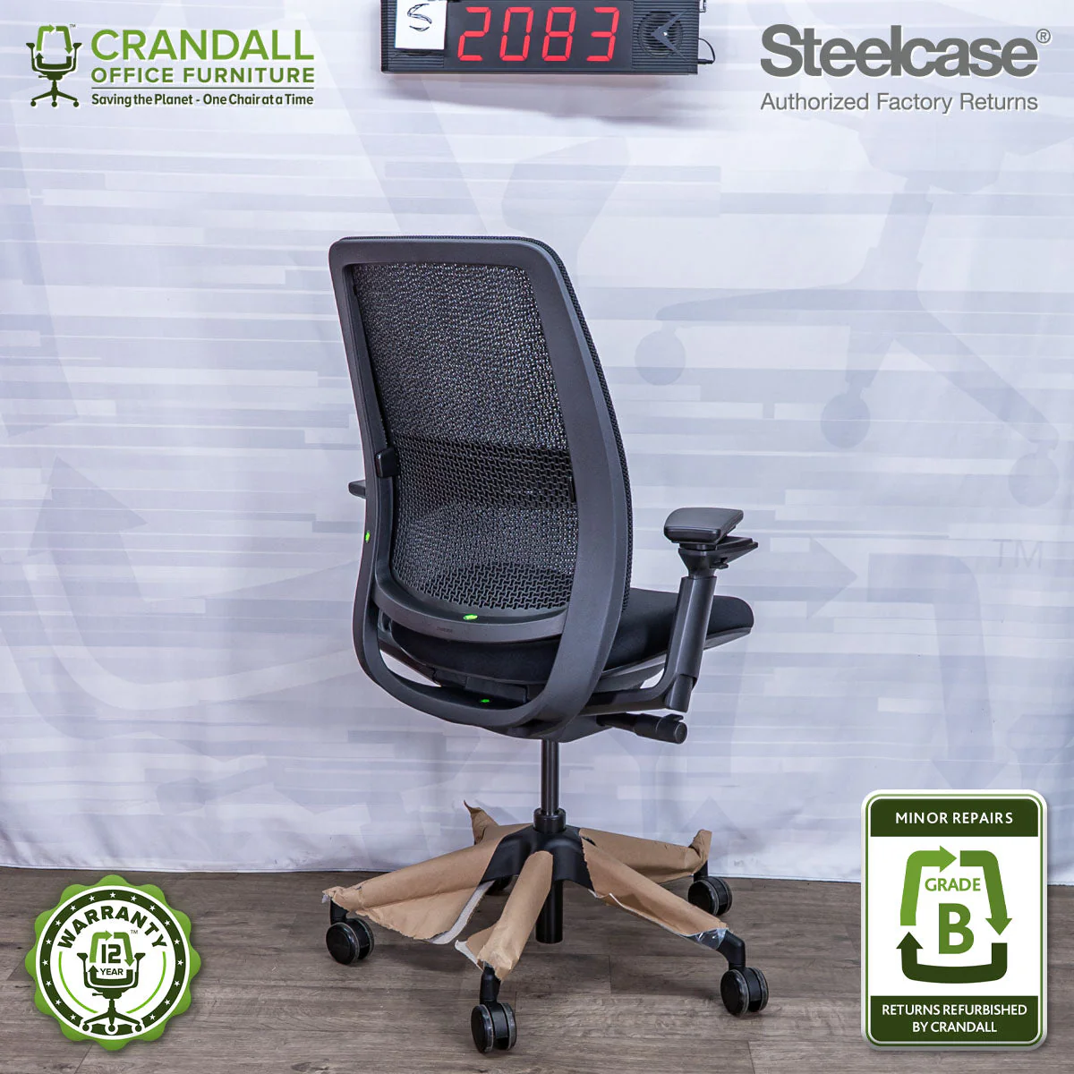 S-2083 - Steelcase Series 2 - Grade B - Image 2