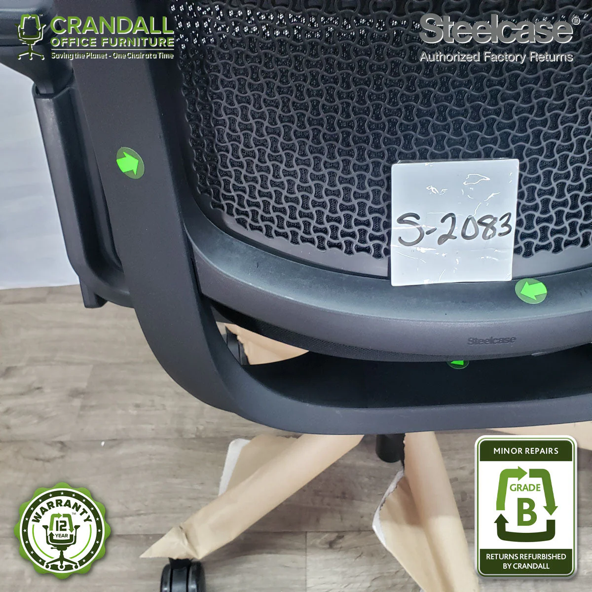 S-2083 - Steelcase Series 2 - Grade B - Image 3