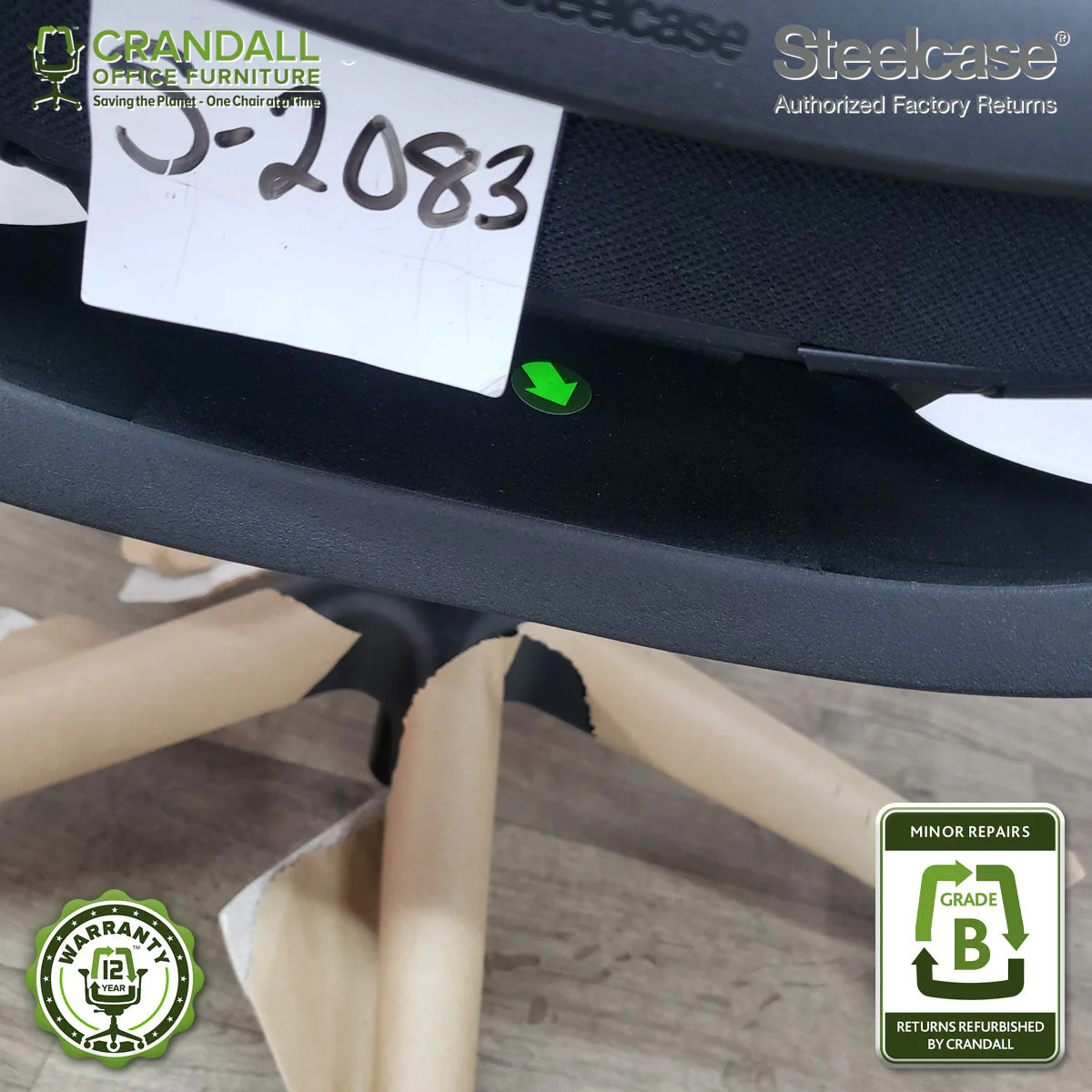 S-2083 - Steelcase Series 2 - Grade B - Image 4
