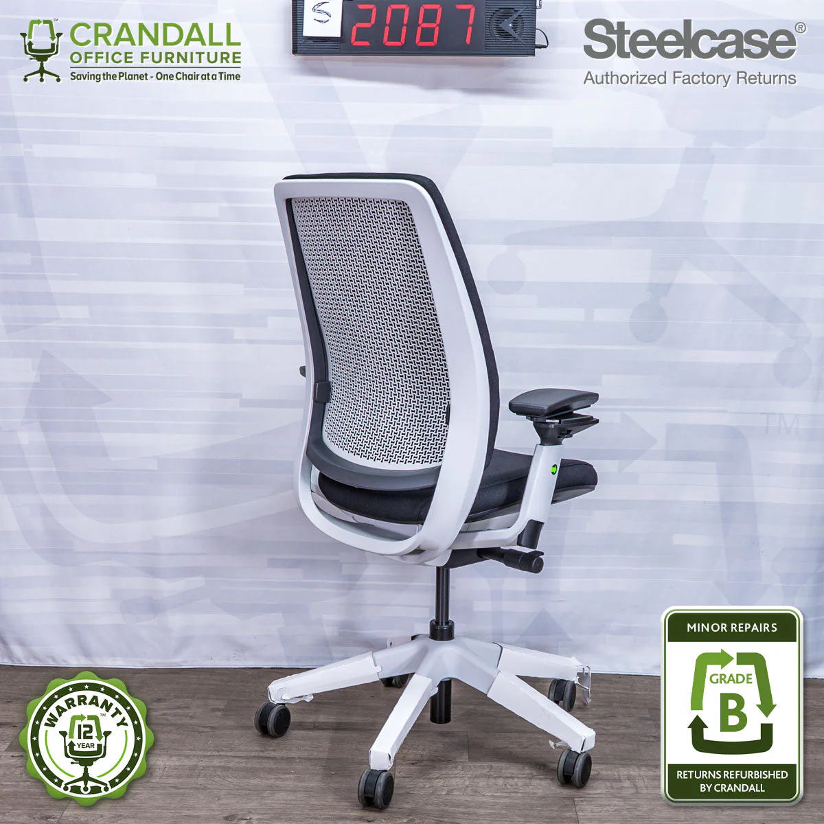 S-2087 - Steelcase Series 2 - Grade B - Image 2