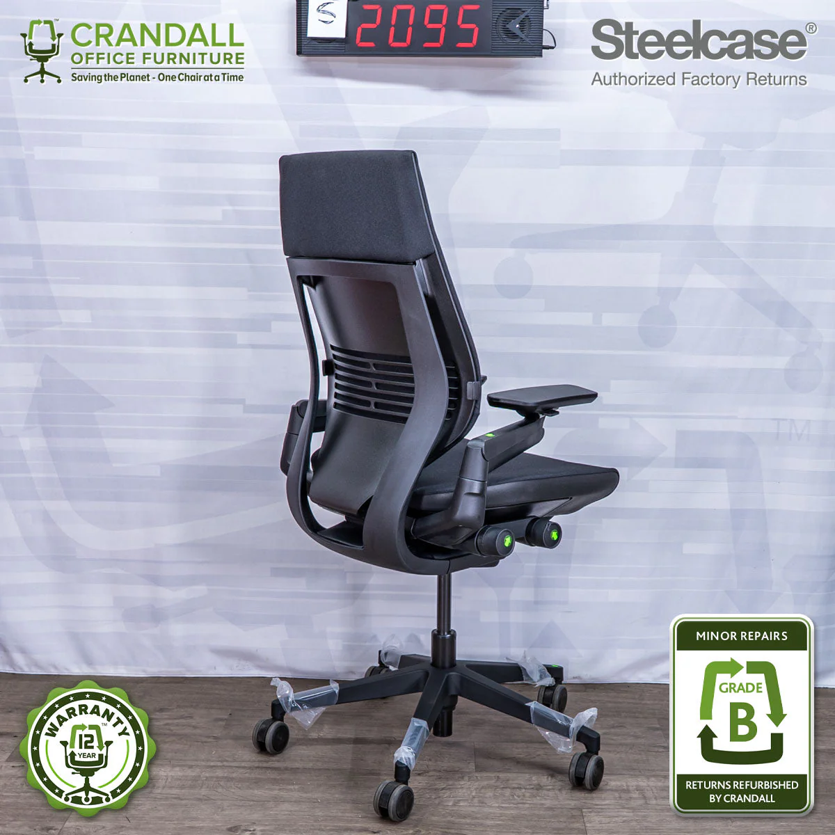 S-2095 - Steelcase Gesture - Grade B - Image 2