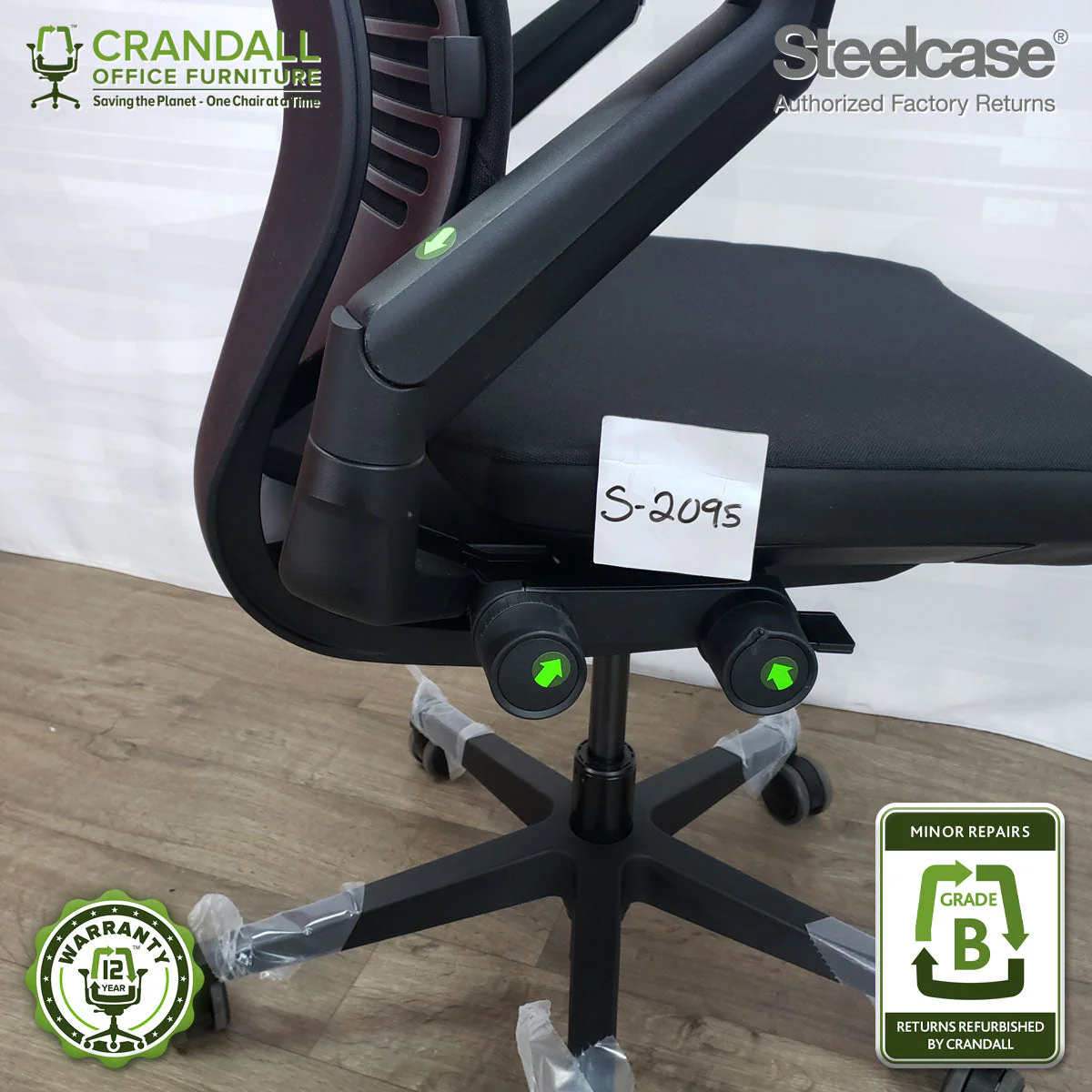 S-2095 - Steelcase Gesture - Grade B - Image 4
