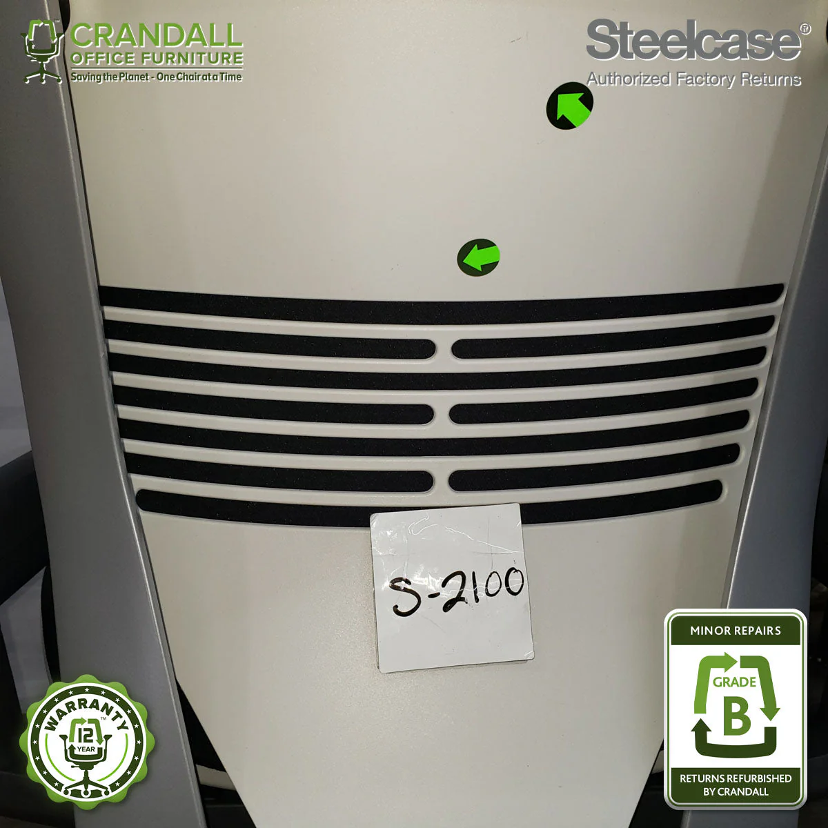 S-2100 - Steelcase Gesture - Grade B - Image 3
