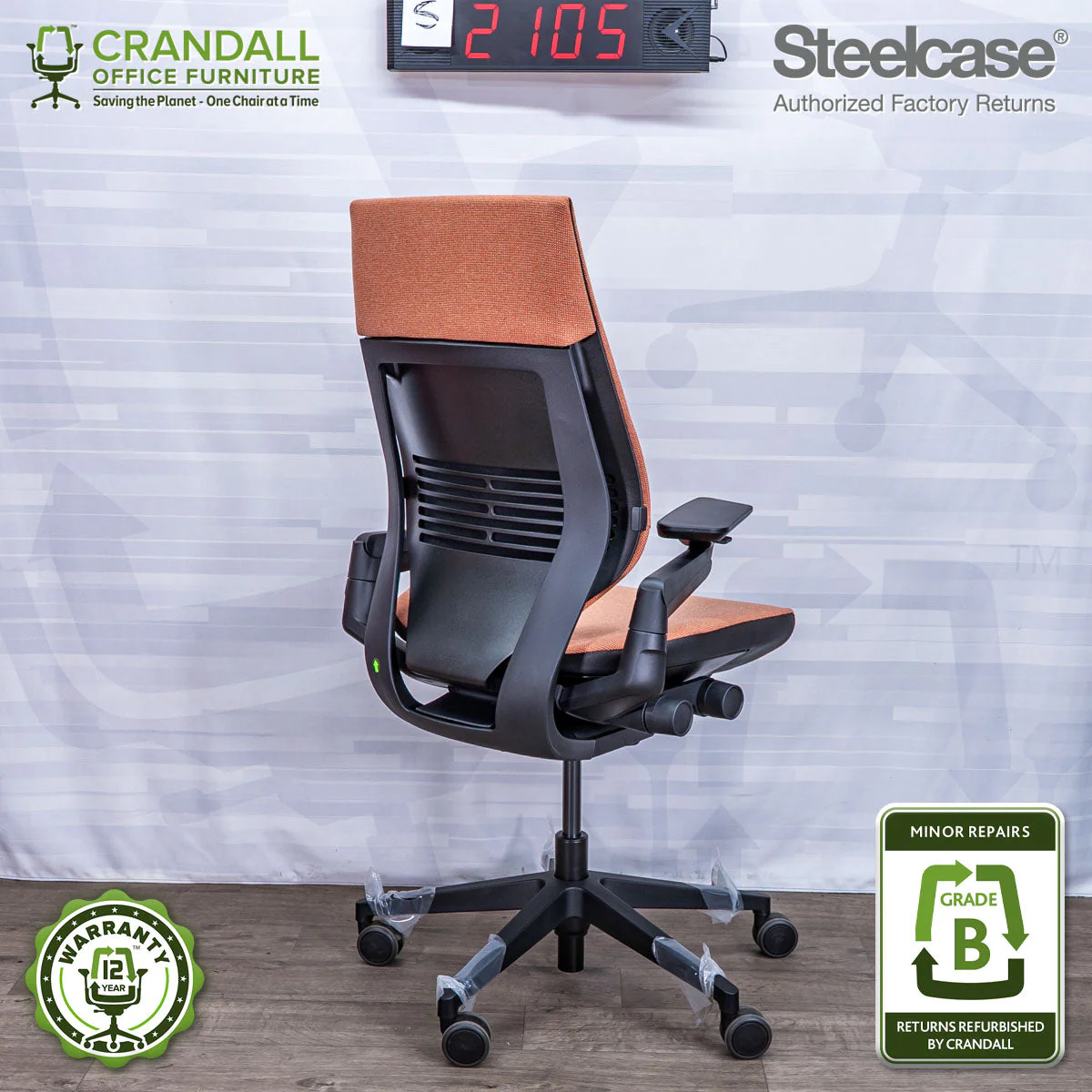 S-2105 - Steelcase Gesture - Grade B - Image 2