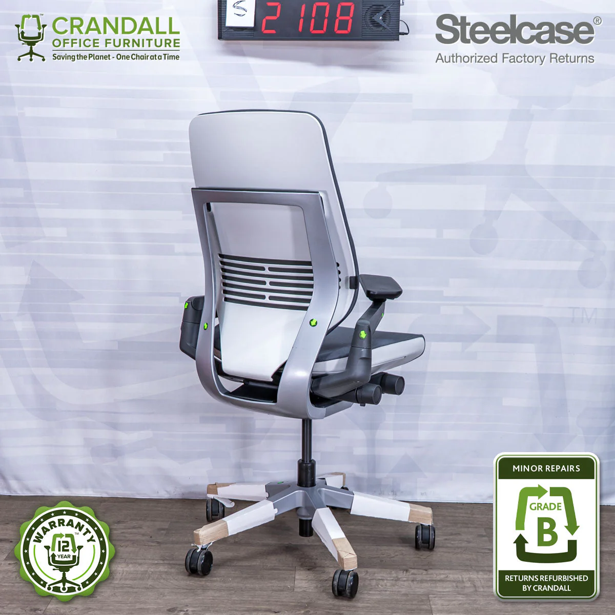 S-2108 - Steelcase Gesture - Grade B - Image 2