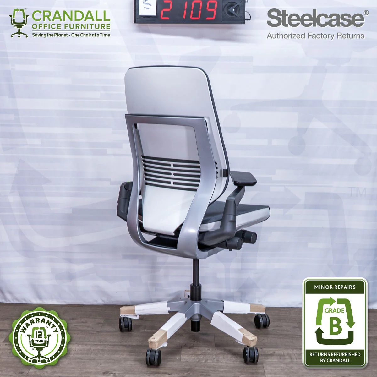 S-2109 - Steelcase Gesture - Grade B - Image 2