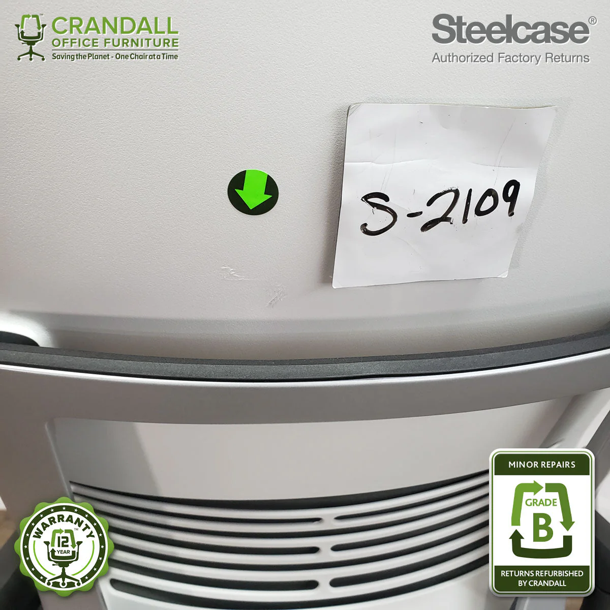 S-2109 - Steelcase Gesture - Grade B - Image 3