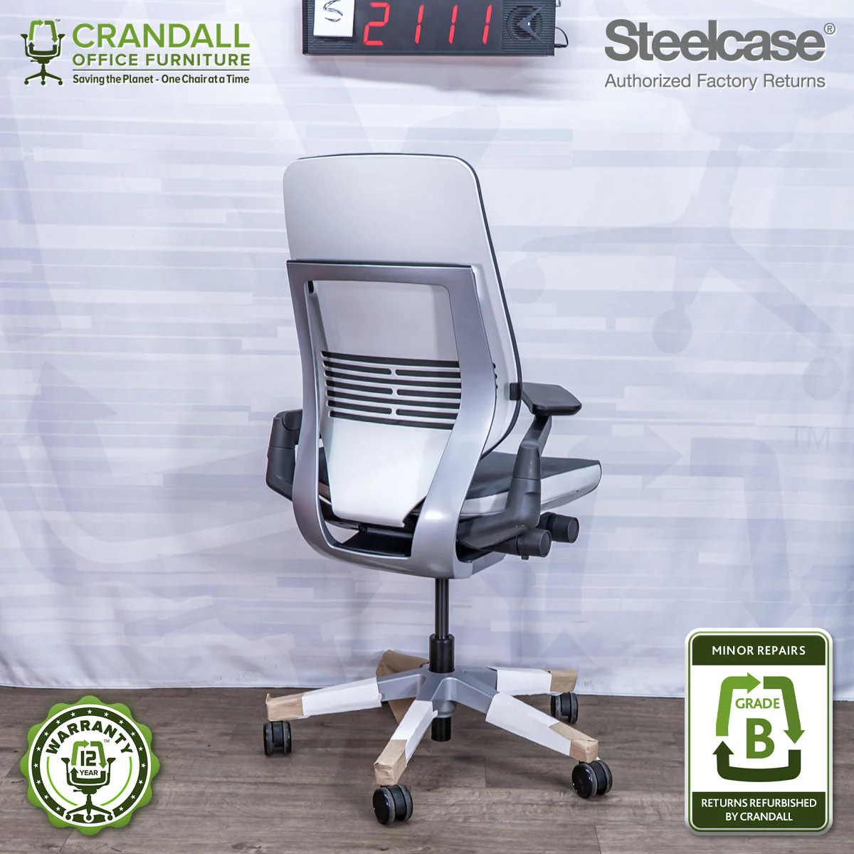 S-2111 - Steelcase Gesture - Grade B - Image 2