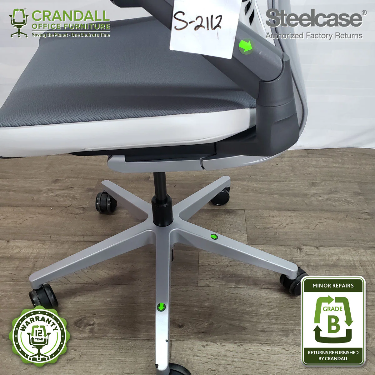 S-2112 - Steelcase Gesture - Grade B - Image 3