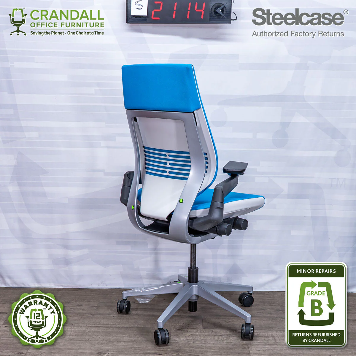 S-2114 - Steelcase Gesture - Grade B - Image 2
