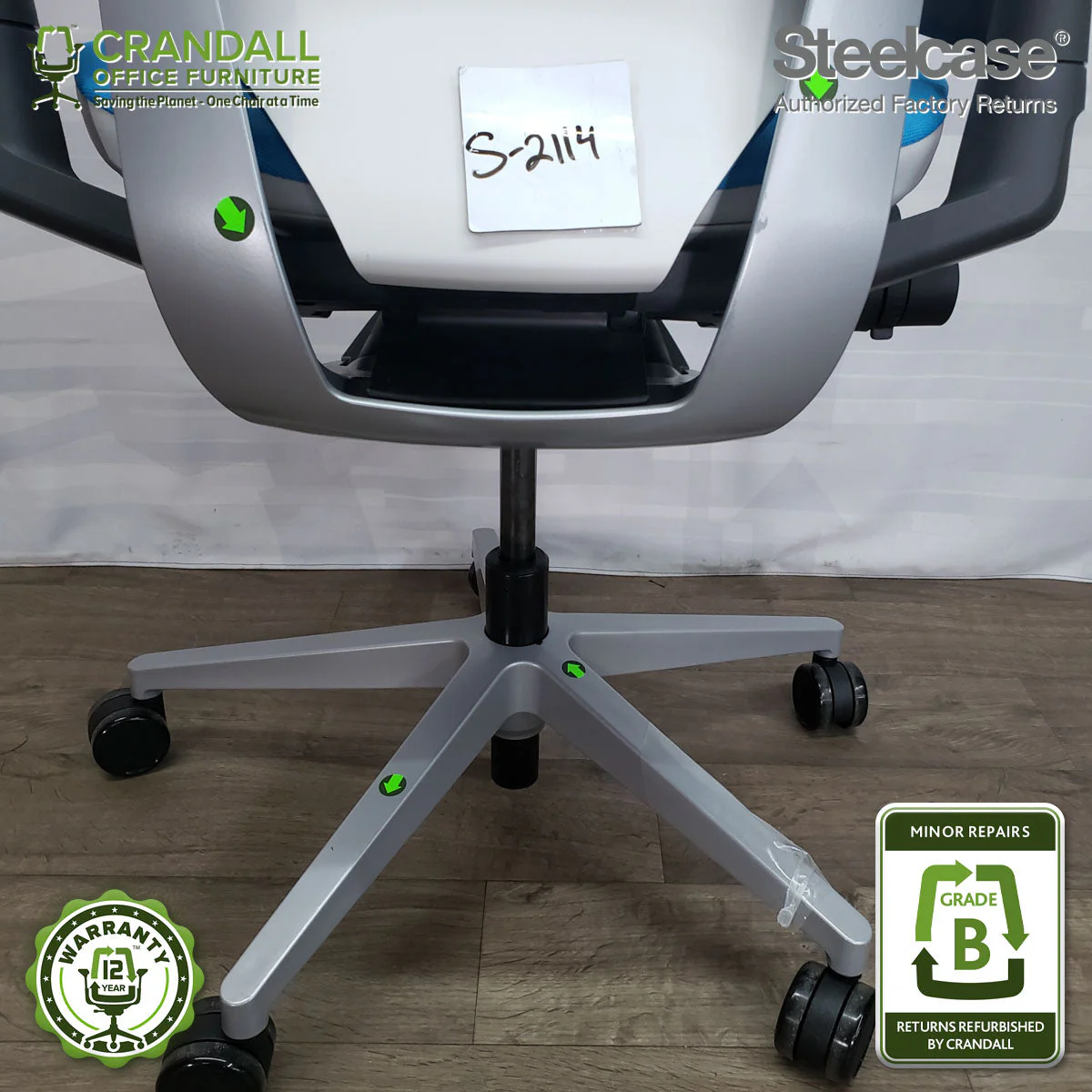 S-2114 - Steelcase Gesture - Grade B - Image 3