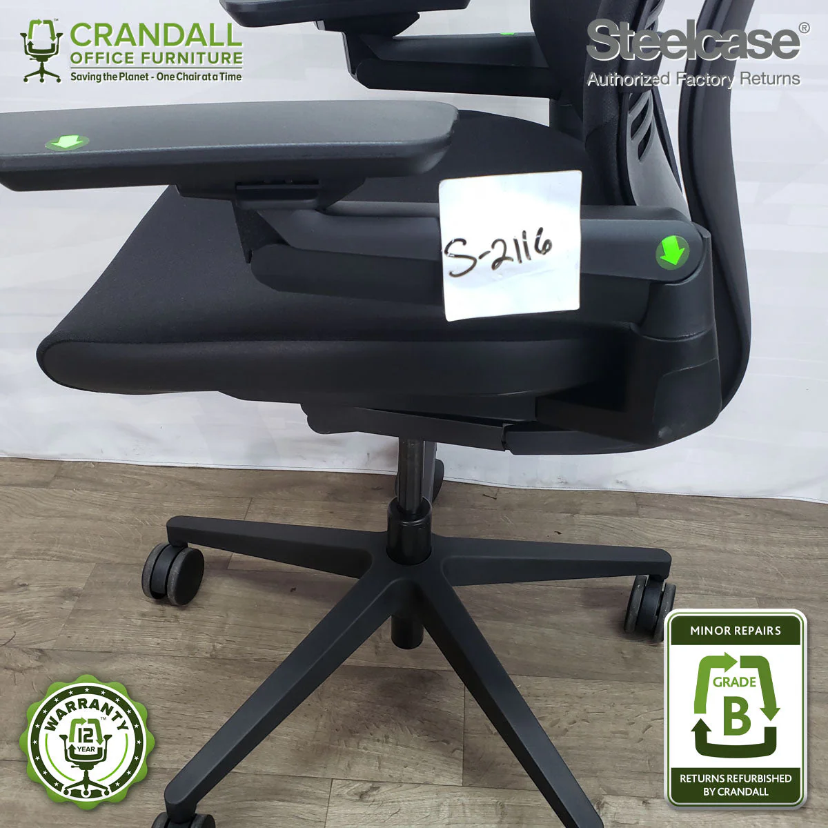 S-2116 - Steelcase Gesture - Grade B - Image 3