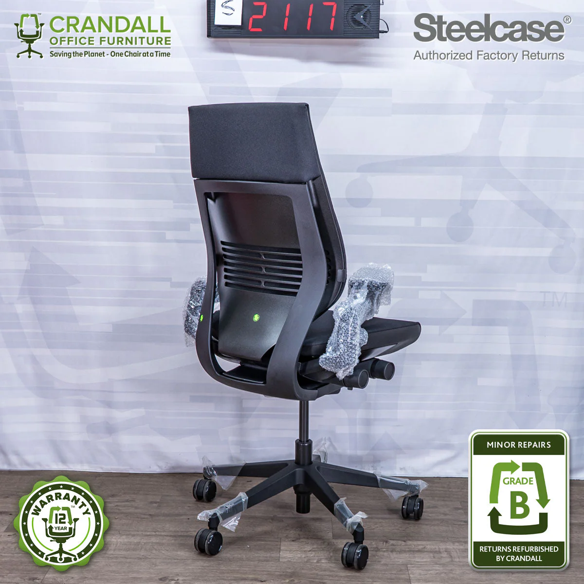 S-2117 - Steelcase Gesture - Grade B - Image 2