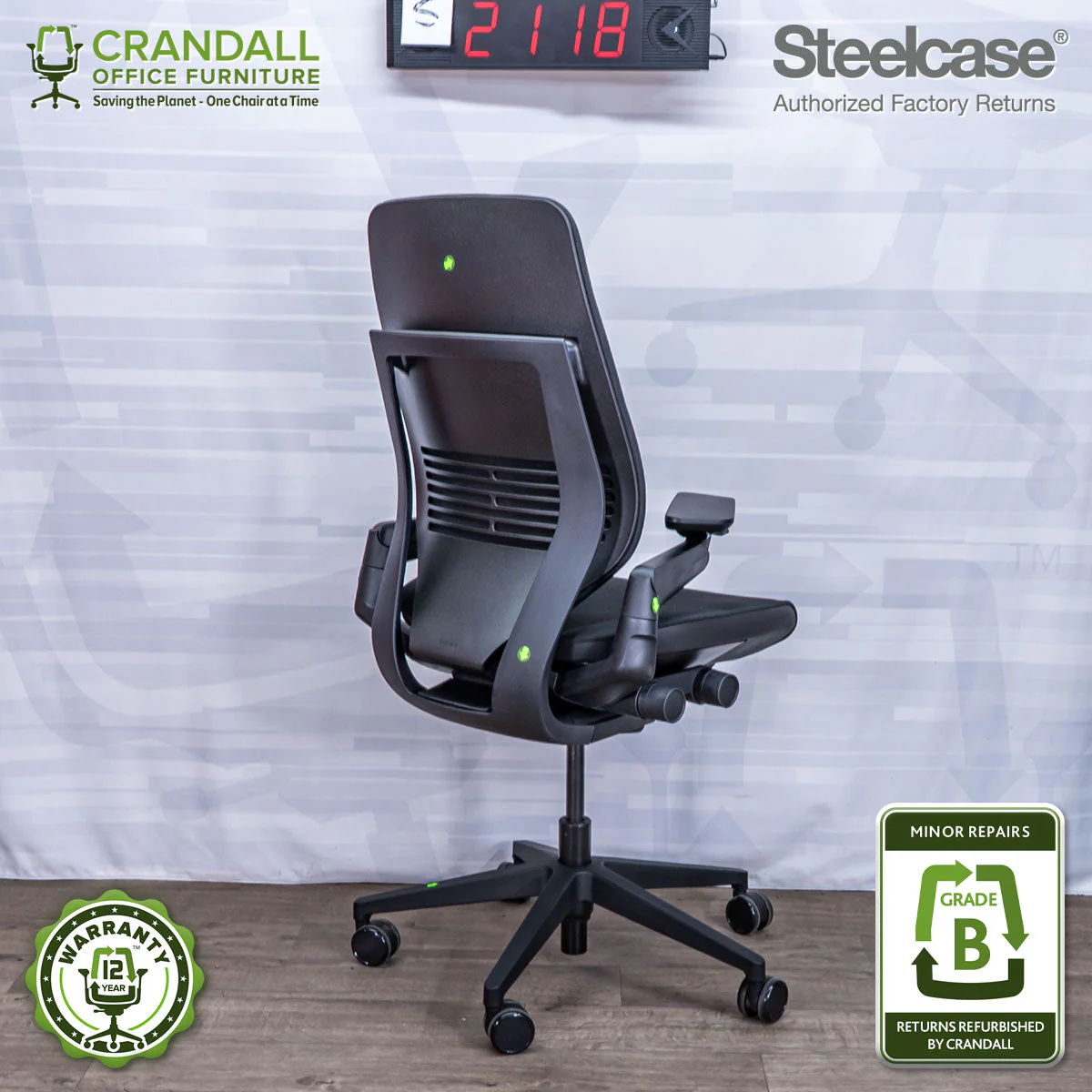 S-2118 - Steelcase Gesture - Grade B - Image 2