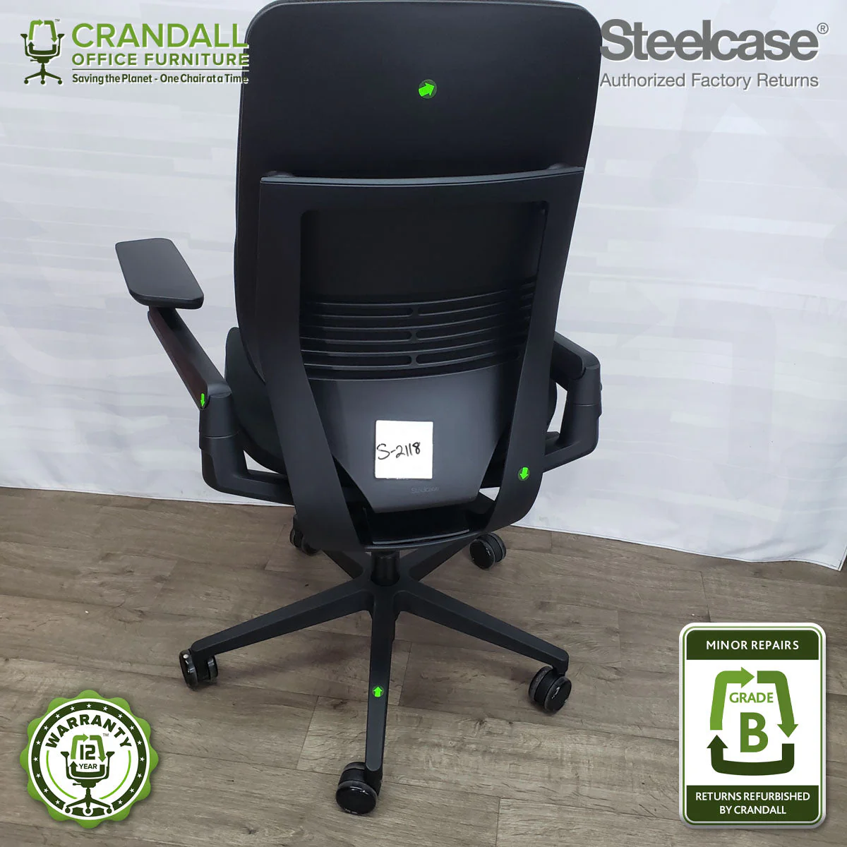 S-2118 - Steelcase Gesture - Grade B - Image 3