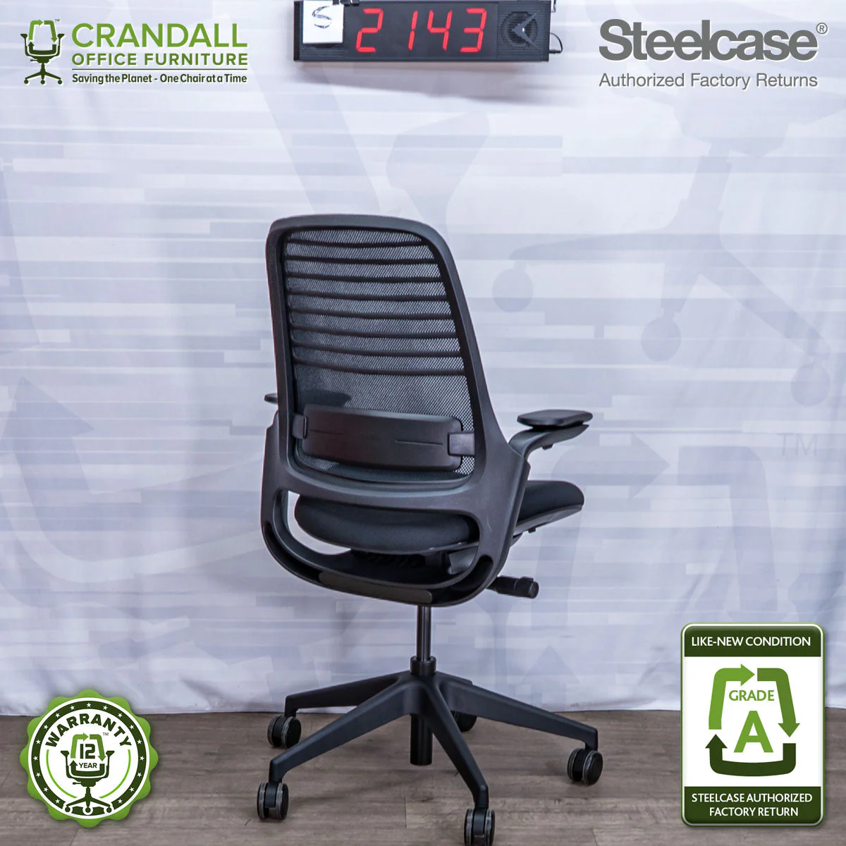 S-2143 - Steelcase Series 1 - Grade A - Image 2