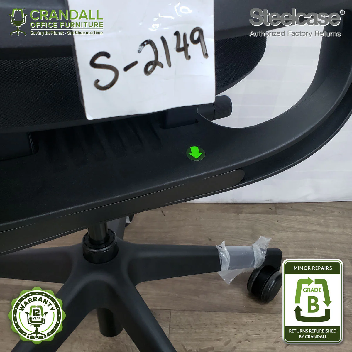 S-2149 - Steelcase Series 1 - Grade B - Image 4