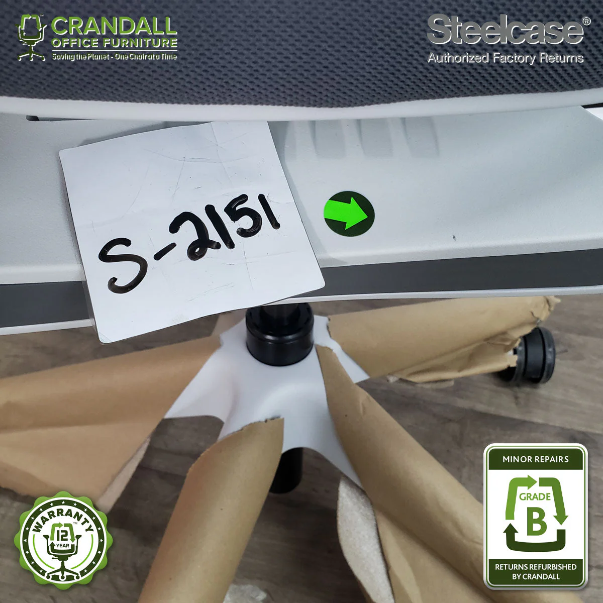 S-2151 - Steelcase Series 1 - Grade B - Image 3