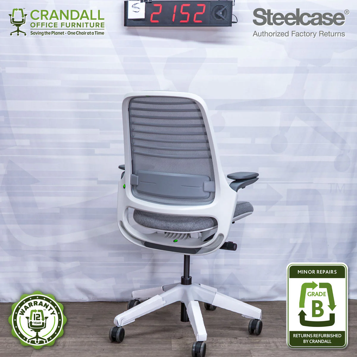 S-2152 - Steelcase Series 1 - Grade B - Image 2