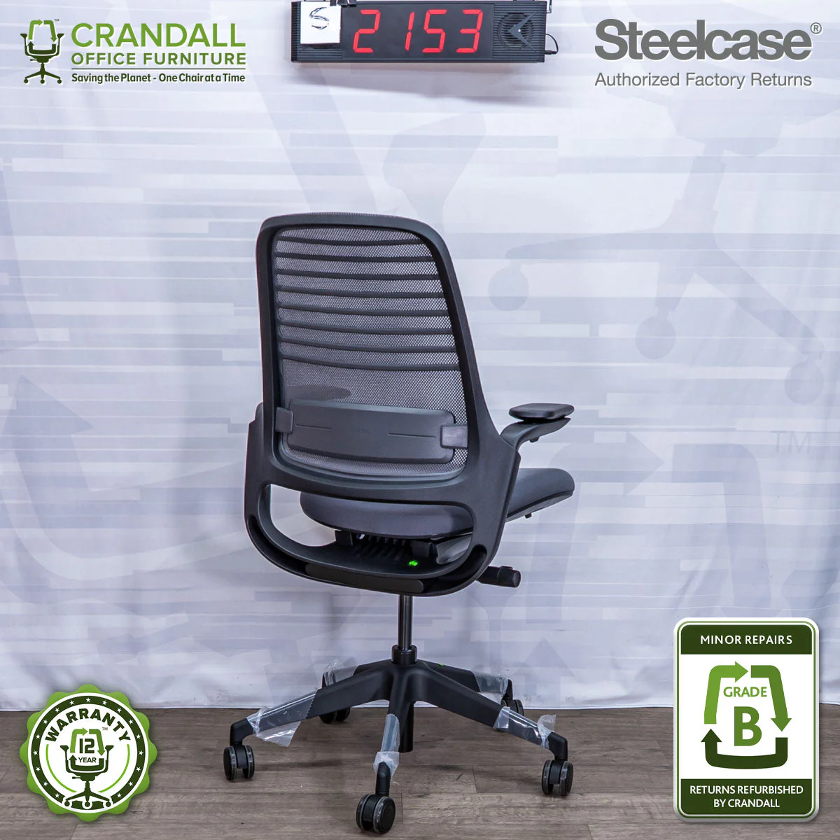 S-2153 - Steelcase Series 1 - Grade B - Image 2