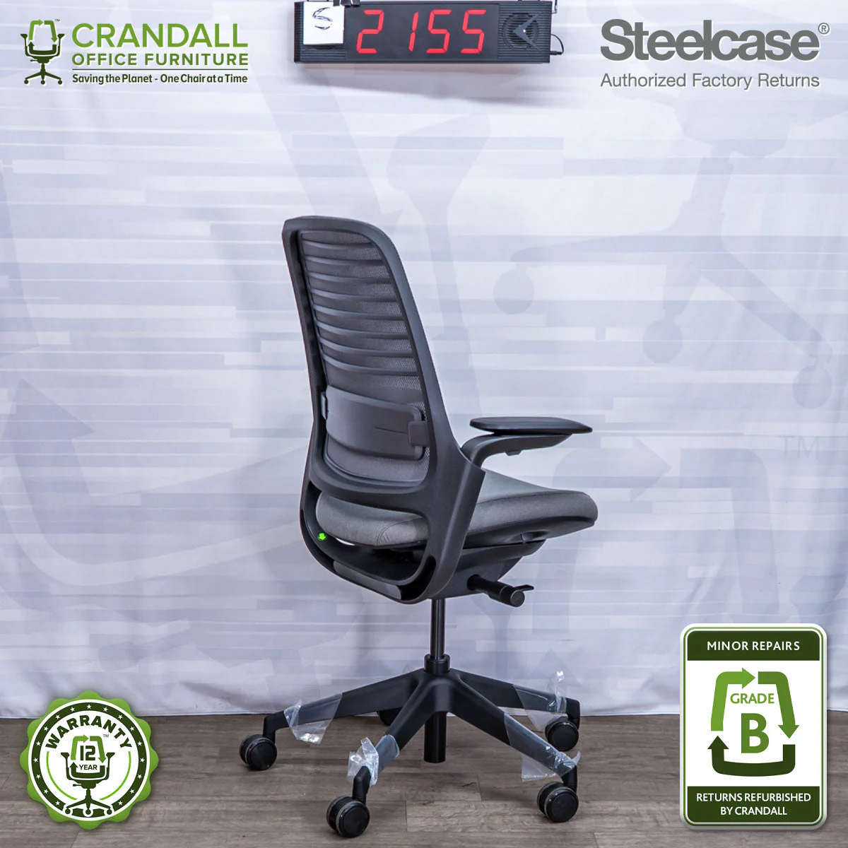 S-2155 - Steelcase Series 1 - Grade B - Image 2