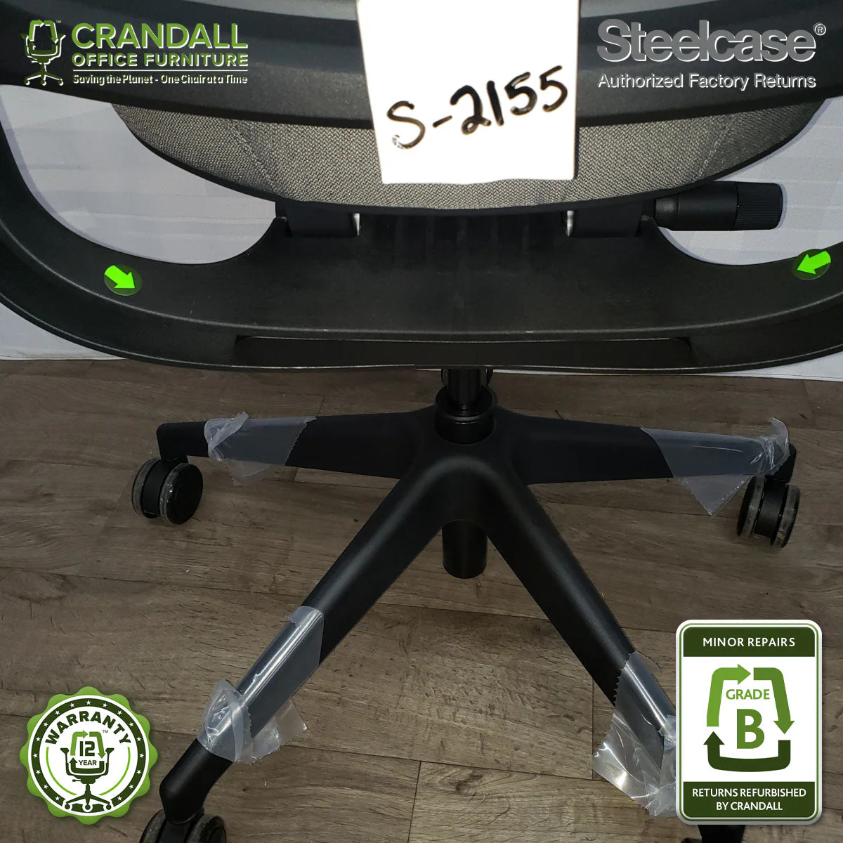 S-2155 - Steelcase Series 1 - Grade B - Image 3