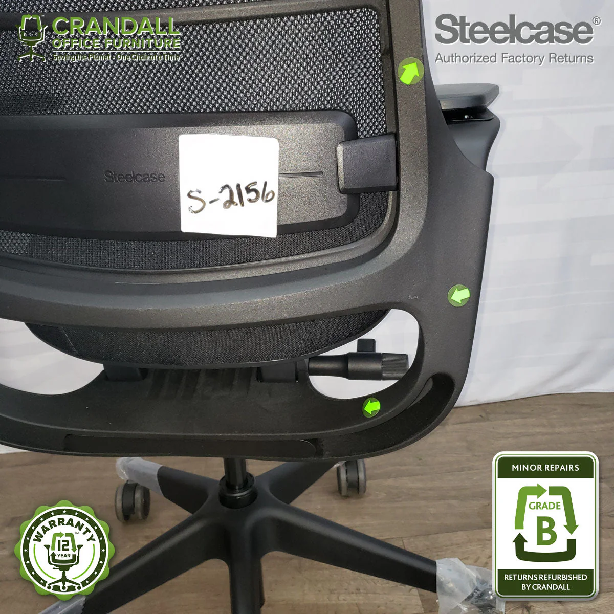 S-2156 - Steelcase Series 1 - Grade B - Image 4