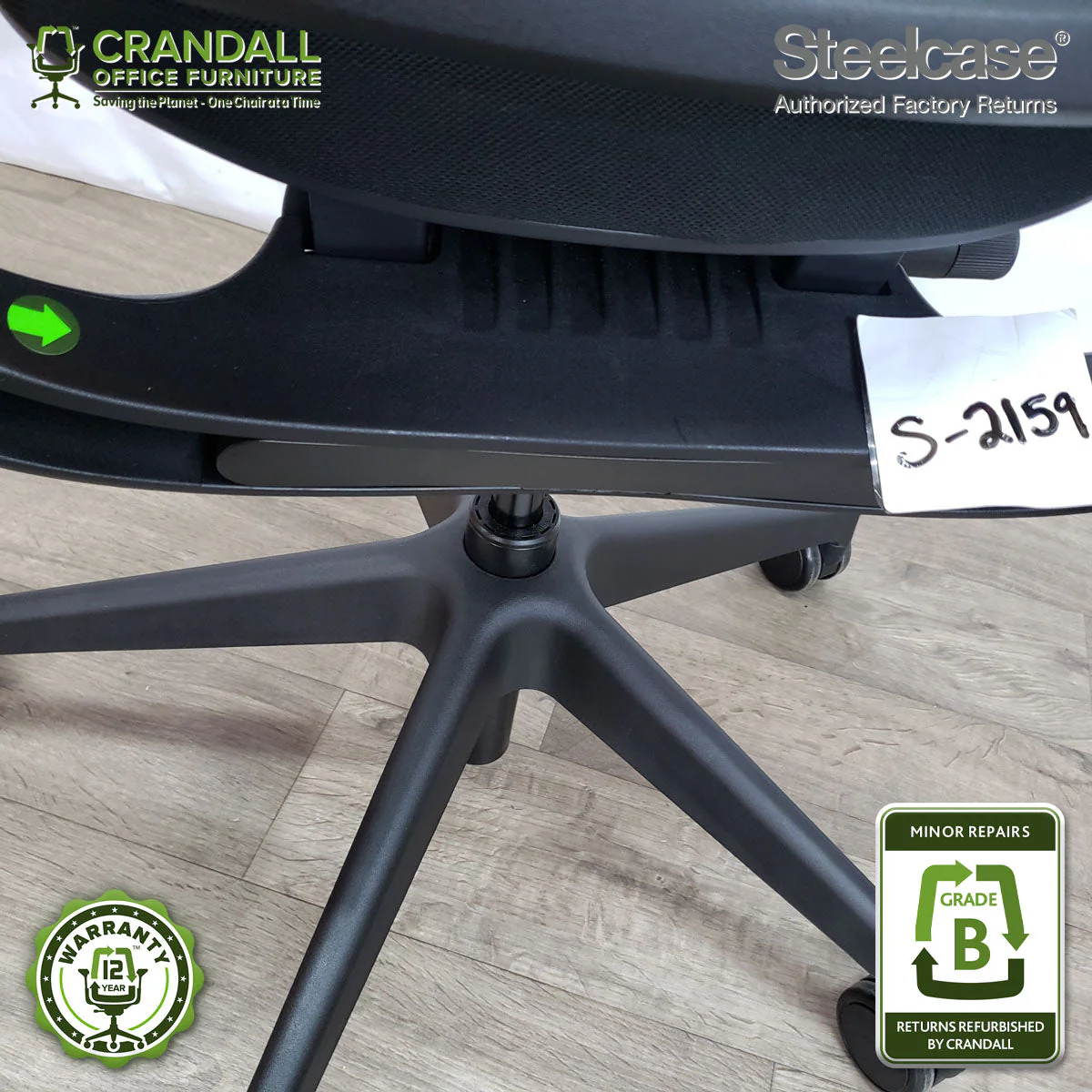 S-2159 - Steelcase Series 1 - Grade B - Image 3