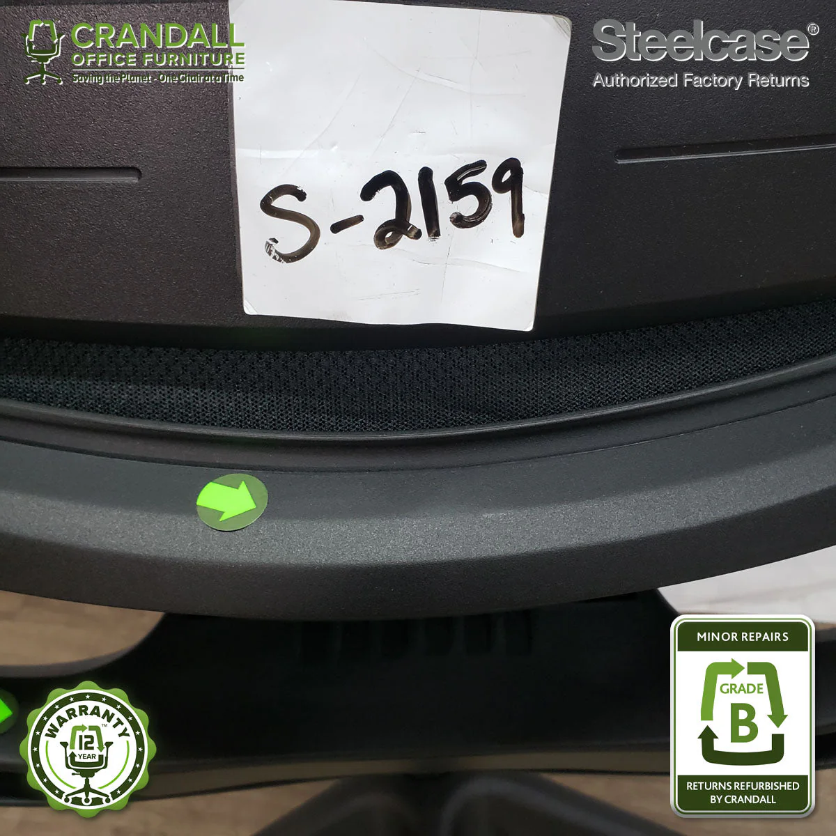 S-2159 - Steelcase Series 1 - Grade B - Image 4