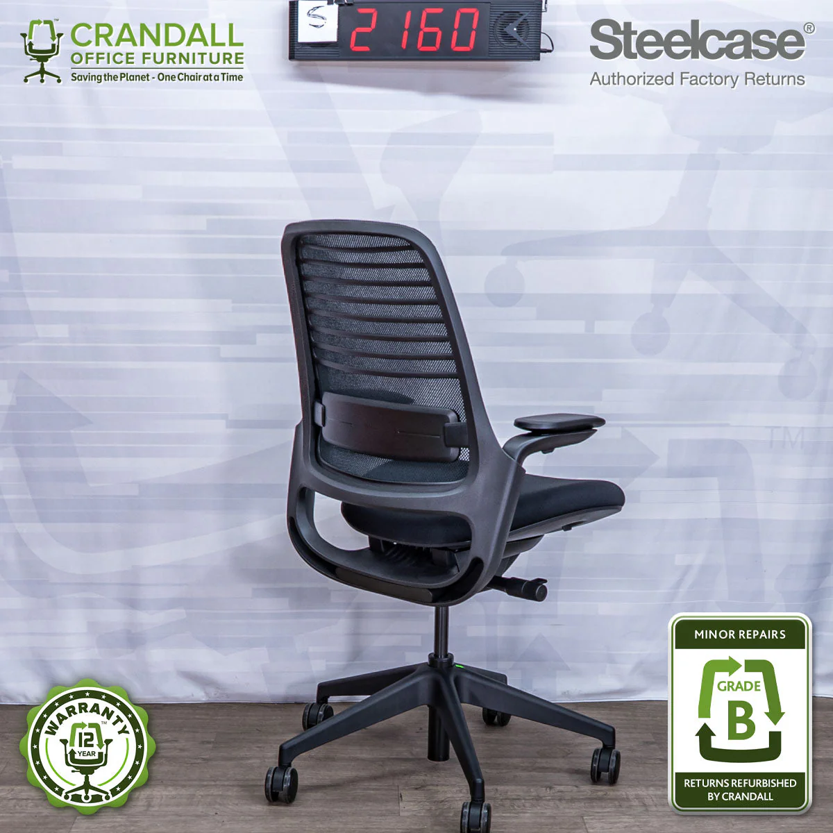 S-2160 - Steelcase Series 1 - Grade B - Image 2