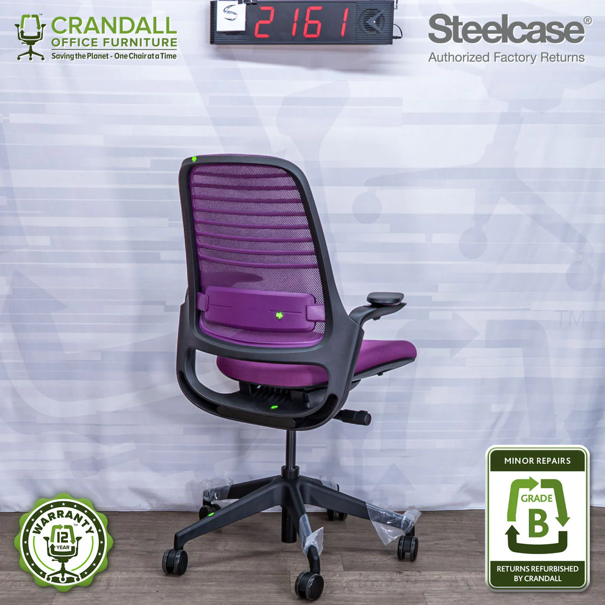 S-2161 - Steelcase Series 1 - Grade B - Image 2